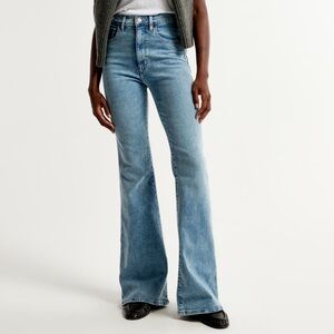 Abercrombie & Fitch Light Blue Flare Jeans